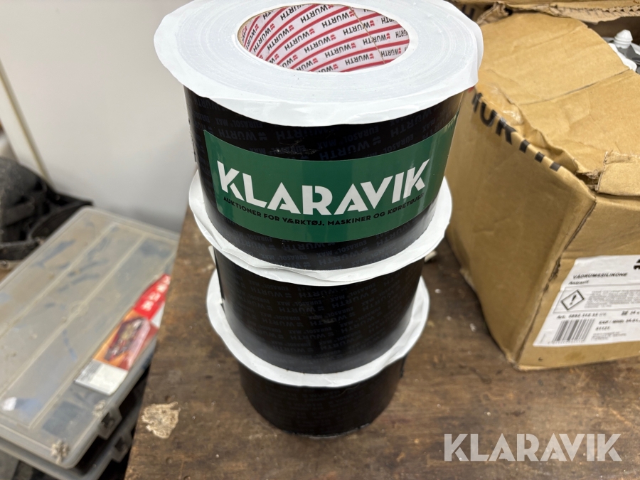 Dampspærre tape Würth - 3 ruller