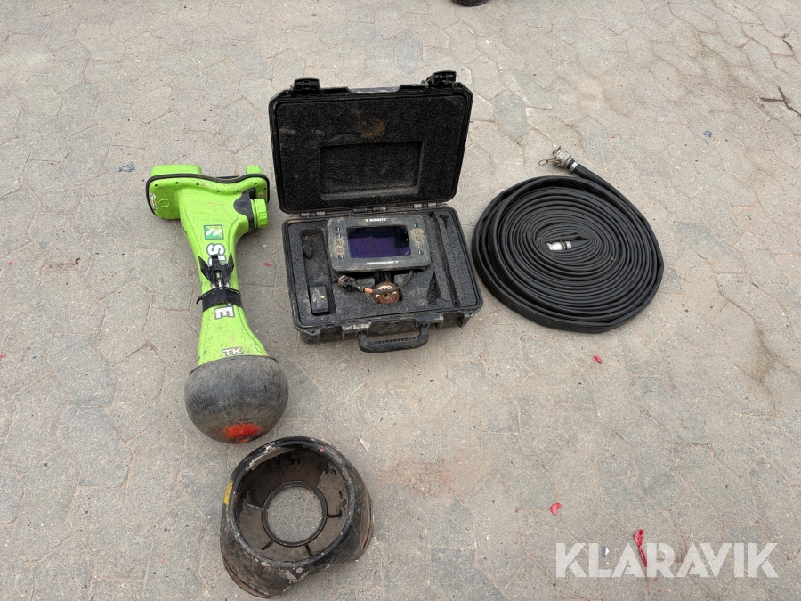 Kabel-/rørlokaliseringssystem Ditch Witch/Subsite Commander 7 SV/SE