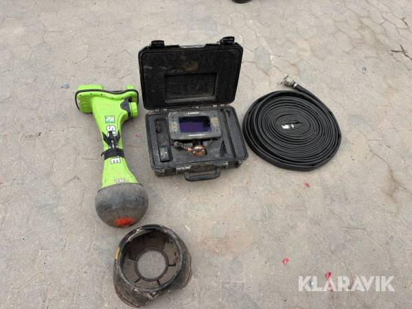 Kabel-/rørlokaliseringssystem Ditch Witch/Subsite Commander 7 SV/SE