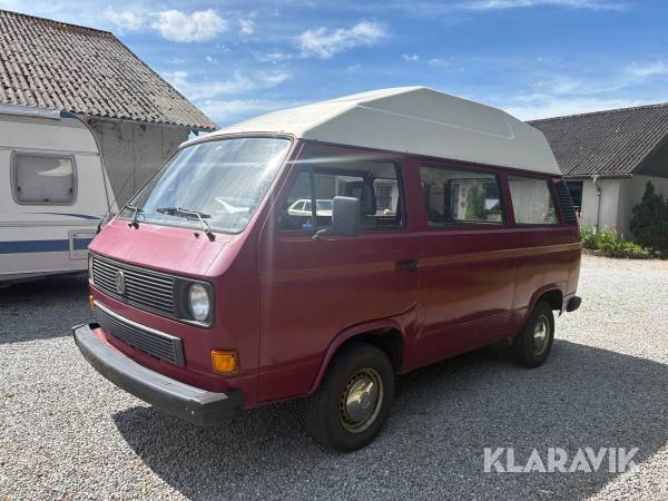 Minibus Volkswagen T 3 med camper top