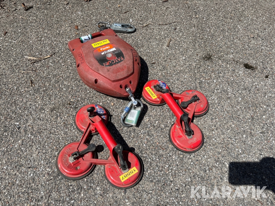Faldsikring/sugekopper 2 styk