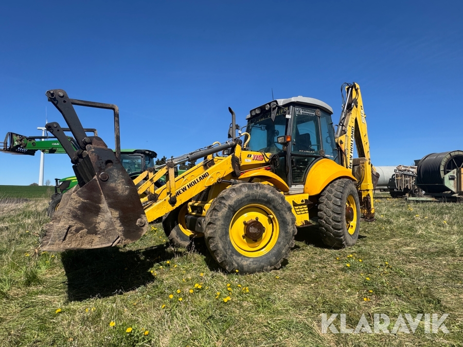 Rendegraver New Holland B 115 - 4PS