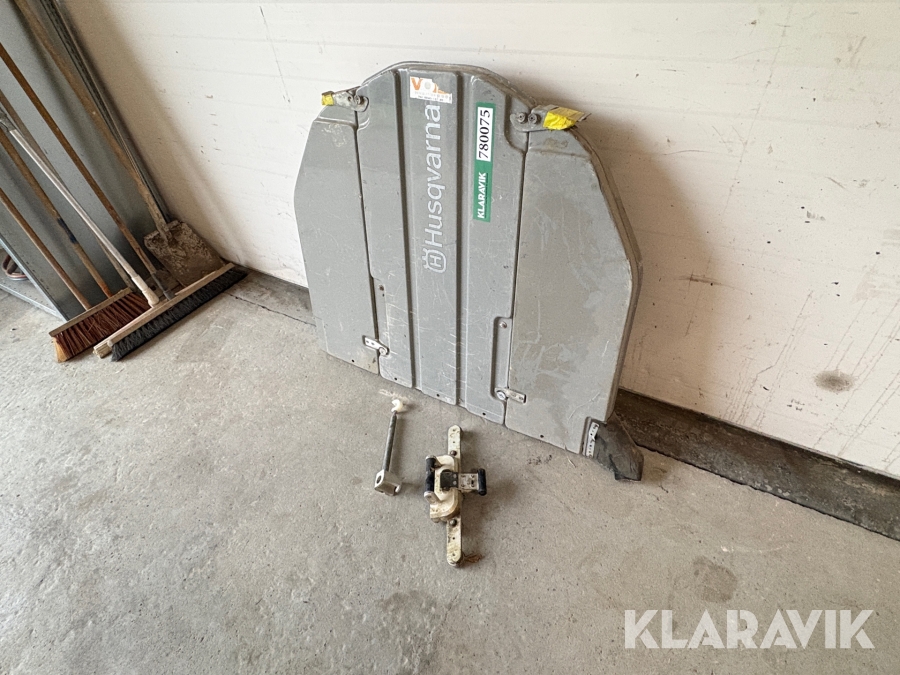 Lukket skærm med skærmholder Husqvarna Ø1000