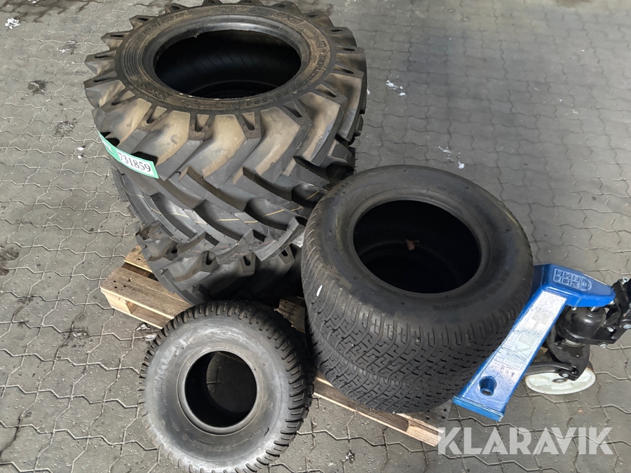 Dæk BKT og Chengchin Tire 3 modeller 6 styk