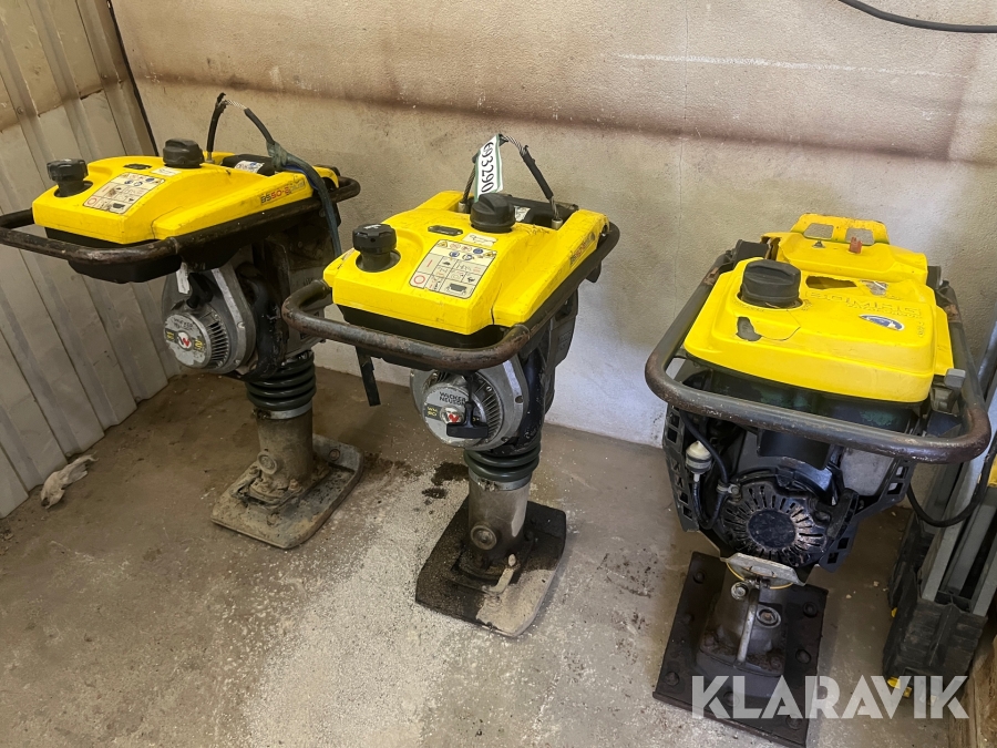 Jordlopper Wacker Neuson/Bomag BS50-2plus/BT 60/4 3 styk