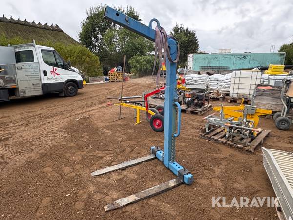 Pallegafler til Kran Crane fork