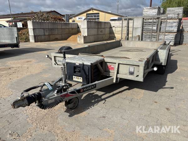 Maskintrailer Nugent P4318H