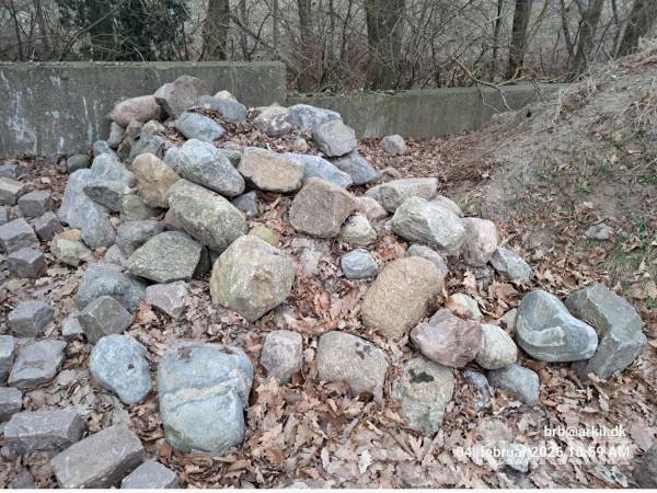 Digesten til stengærde minimum 5 tons