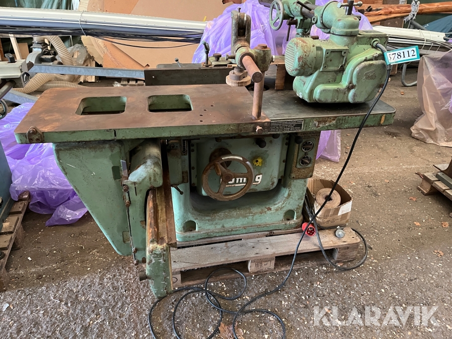 Fræser med fremtræk GOMAG Med frem træk