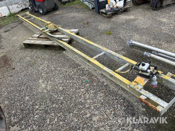 Vibrationsbjælke Dynapac 6.2meter
