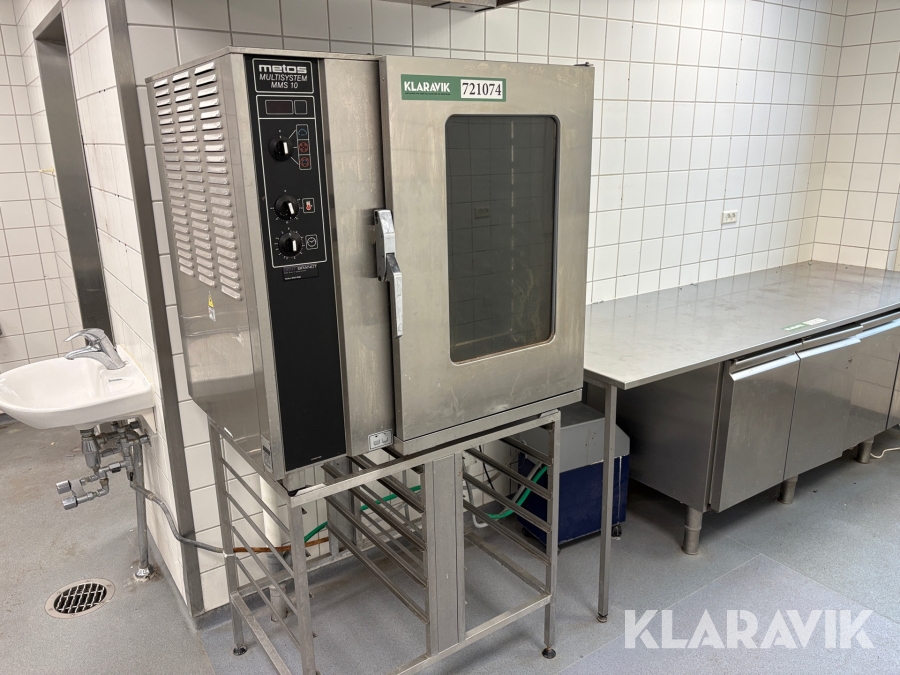 Kombi- og storkøkkenovn Metos Multisystem MMS 10