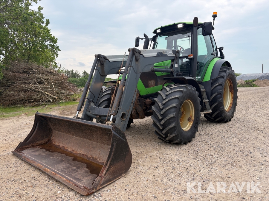 Traktor Deutz-Fahr Agrotron 120 Euro Ii (4WD) med frontlæsser