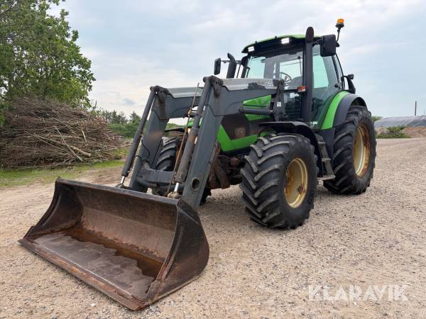 Traktor Deutz-Fahr Agrotron 120 Euro Ii (4WD) med frontlæsser