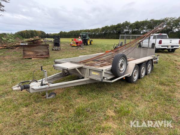 Maskintrailer Ifor Williams Gp147 3.5 ton