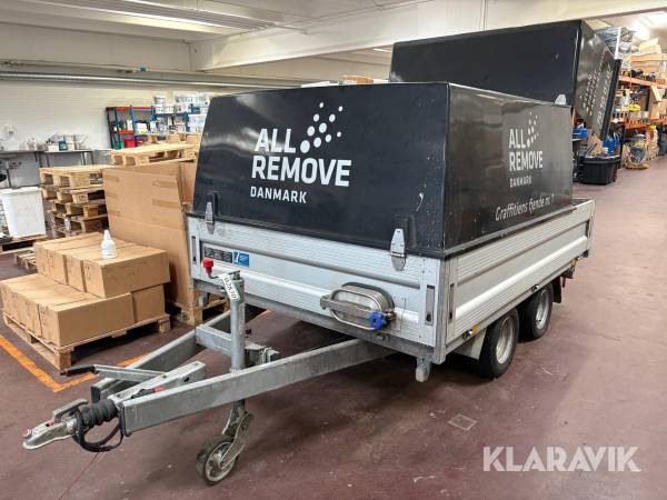 Spuletrailer Unsinn GTP 2625 med Aquila Triventek TD302REC anlæg