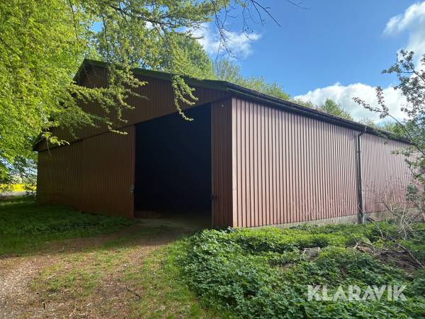 Maskinhus / stålhal 282 m2