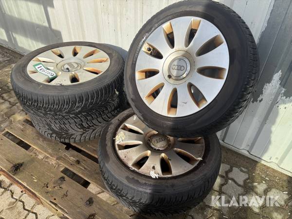Dæk med fælge Nokian/Audi 4 styk