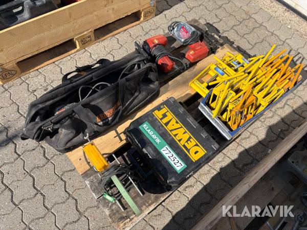 Assorteret håndværktøj - 1 palle