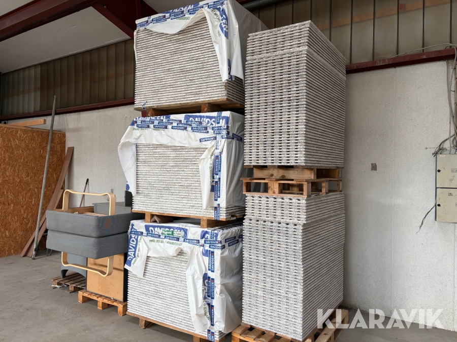 Troldtektplader 340 plader cirka