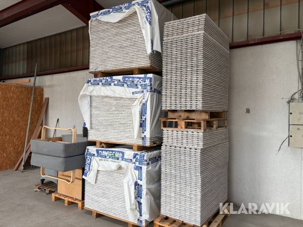 Troldtektplader 340 plader cirka