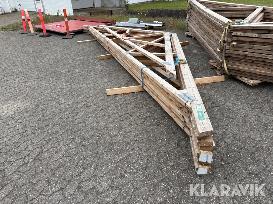 Spær træ 800cm Træ spær - 6 styk/ 800cm