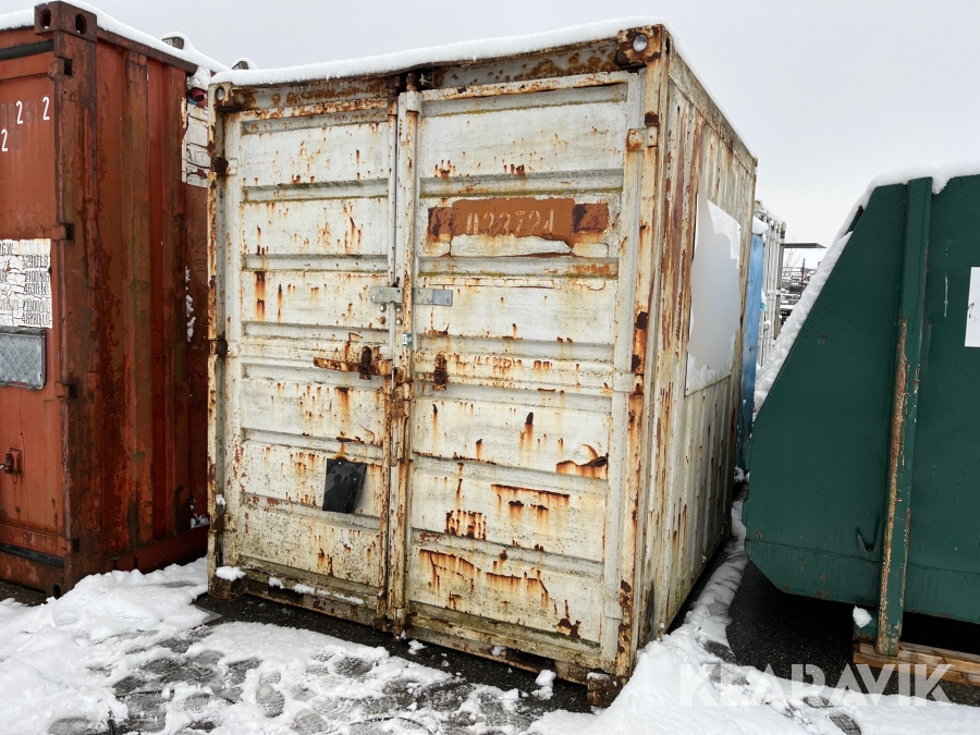 Container med diesel generator