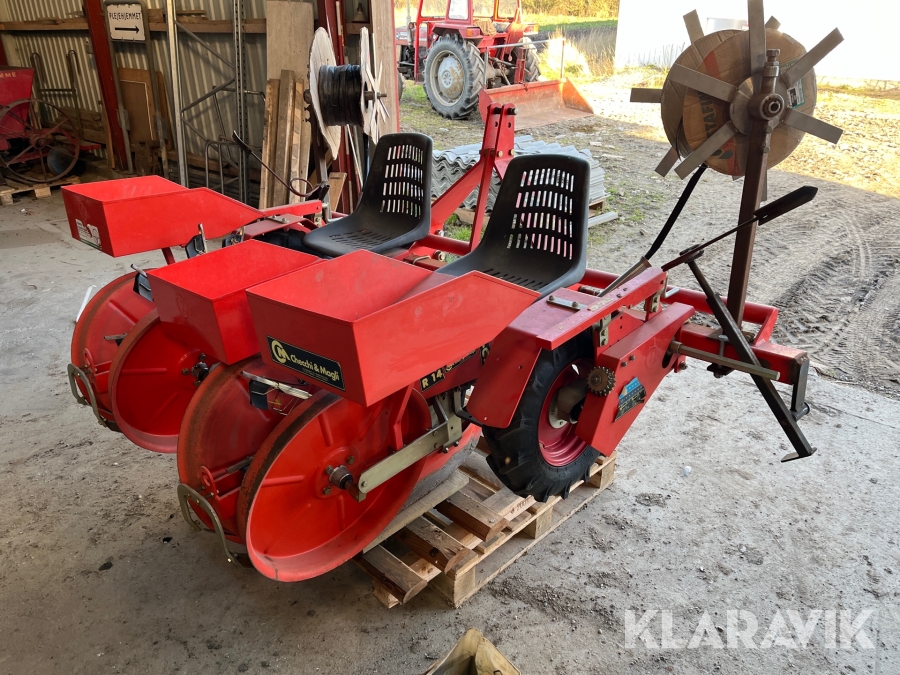 Plantemaskine Checchi&Magli 2 rækker