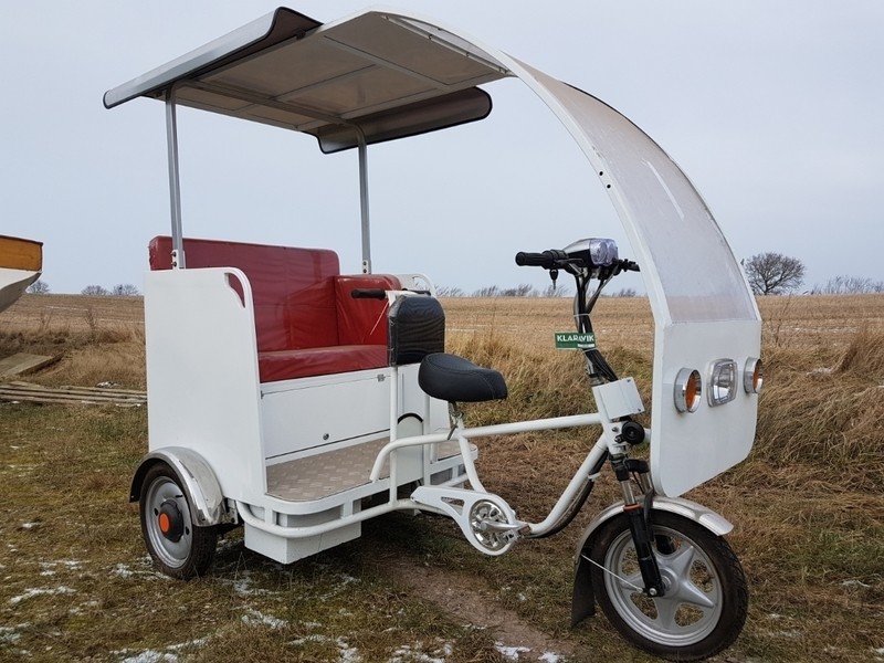 El Cykel Taxi til 3 personer