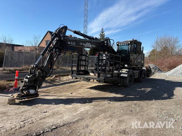 Gravemaskine Hydrema MX16Rail