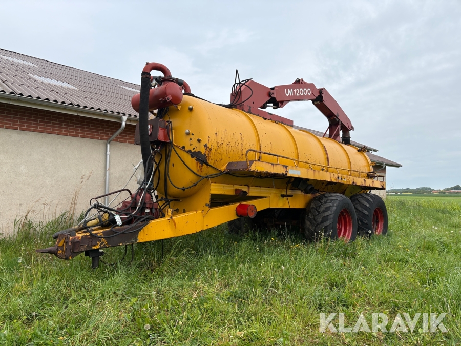 Gyllevogn Uggerbys 12000 liter