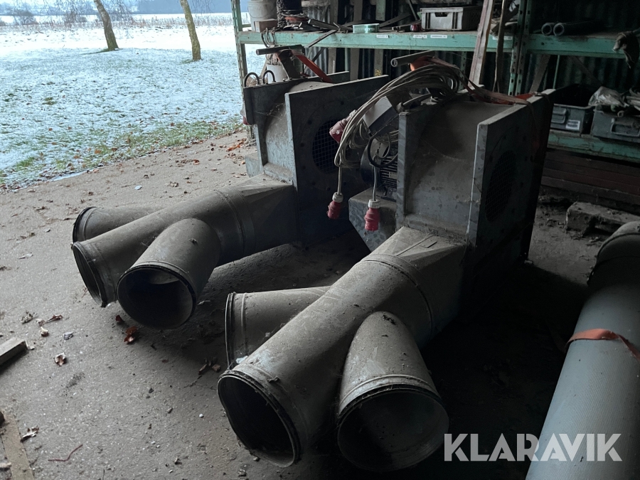 Korntørringsanlæg Tecvent BG-10-D2800 2 styk