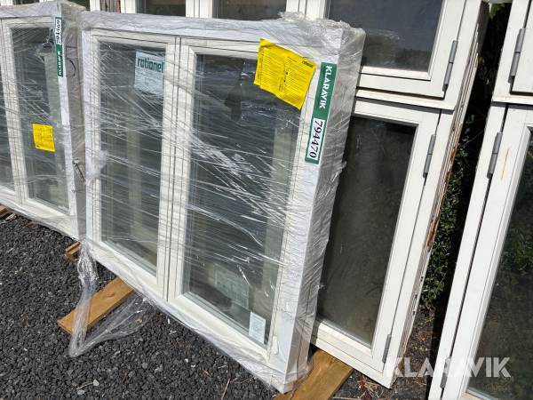 Vindue Rationel Optifloat clear 4mm 521x1025mm 1 styk 