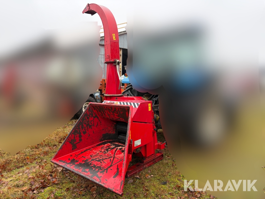 Flishugger med kran Lin Dana TP 250 PHK