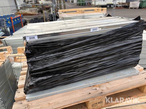 Lagerreol stål 4styk