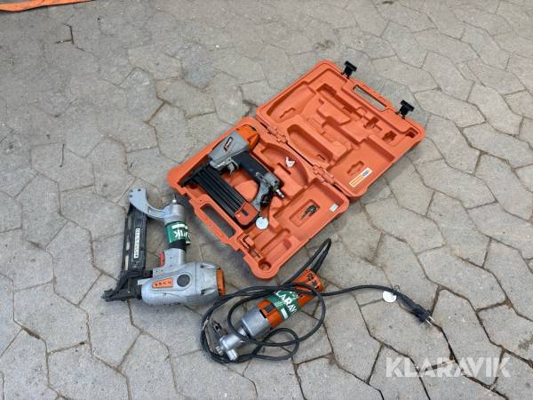 Dykkepistoler og pladenipler Paslode