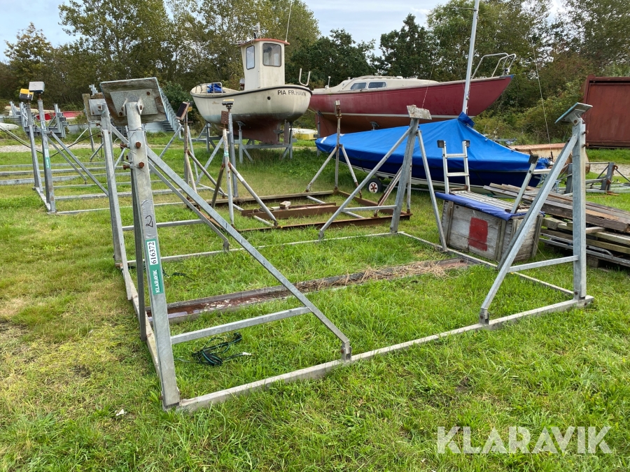 Bådstativ til sejlbåd Øsby Smedene 350x262cm