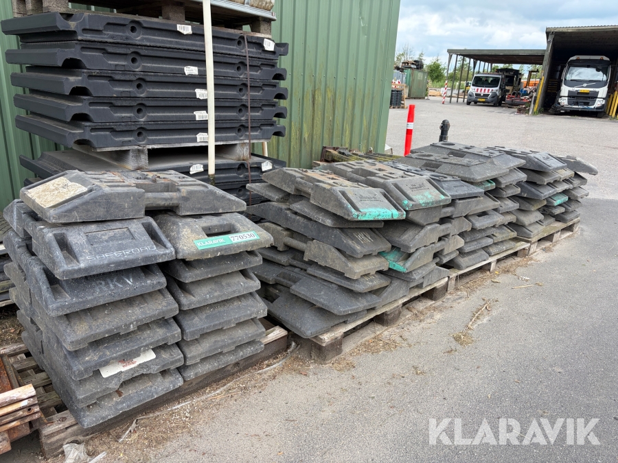 Hegnsfødder Nissen/danfod/unikompakt Blandet plus 60 styk