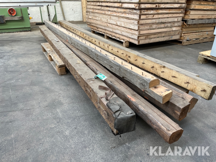 Tømmer Kernetræ 350-400cm 7 styk