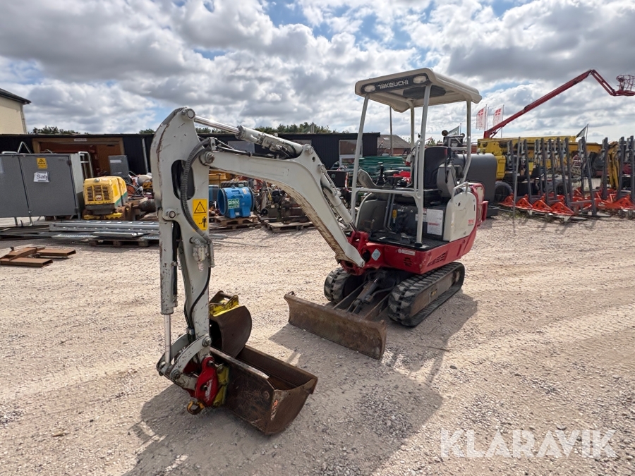 Minigraver Takeuchi TB216 Hybrid