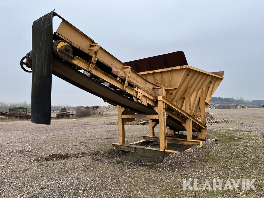 Fødekasse 900 mm fødebånd