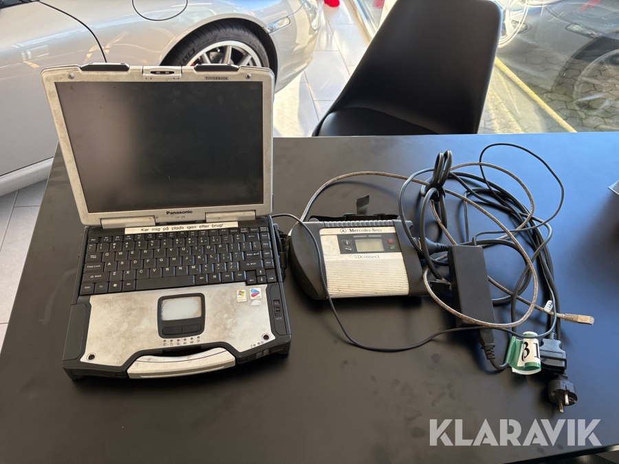 Startester OE Mercedes-Benz Panasonic CF-29 C4 diagnosehoved