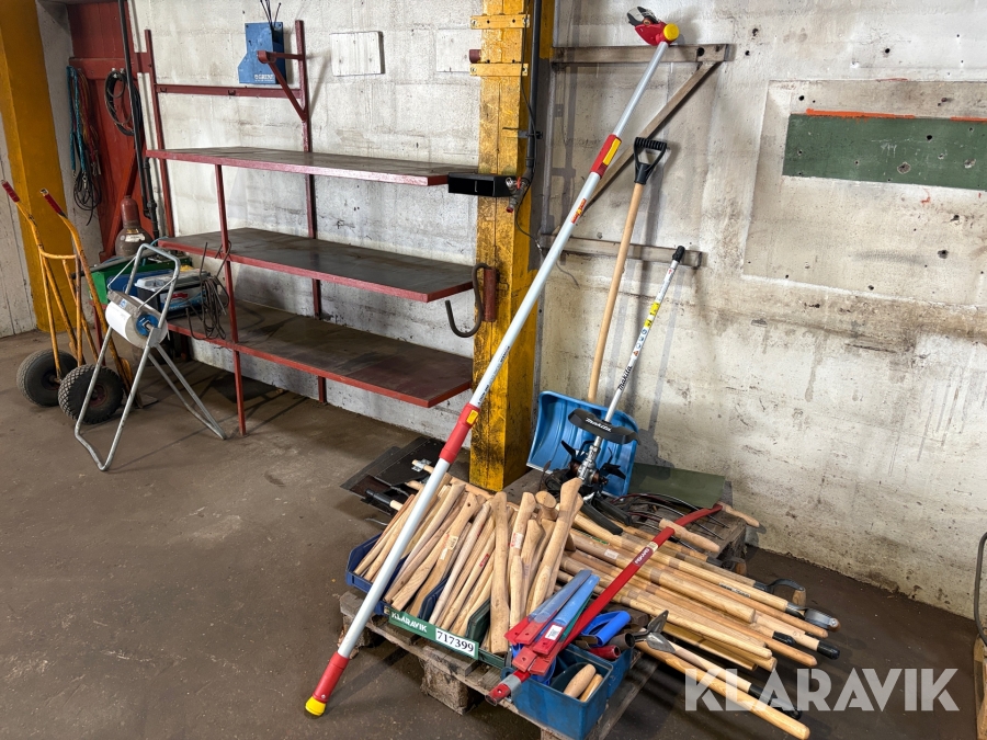 Haveredskaber - blandet lot