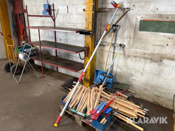 Haveredskaber - blandet lot