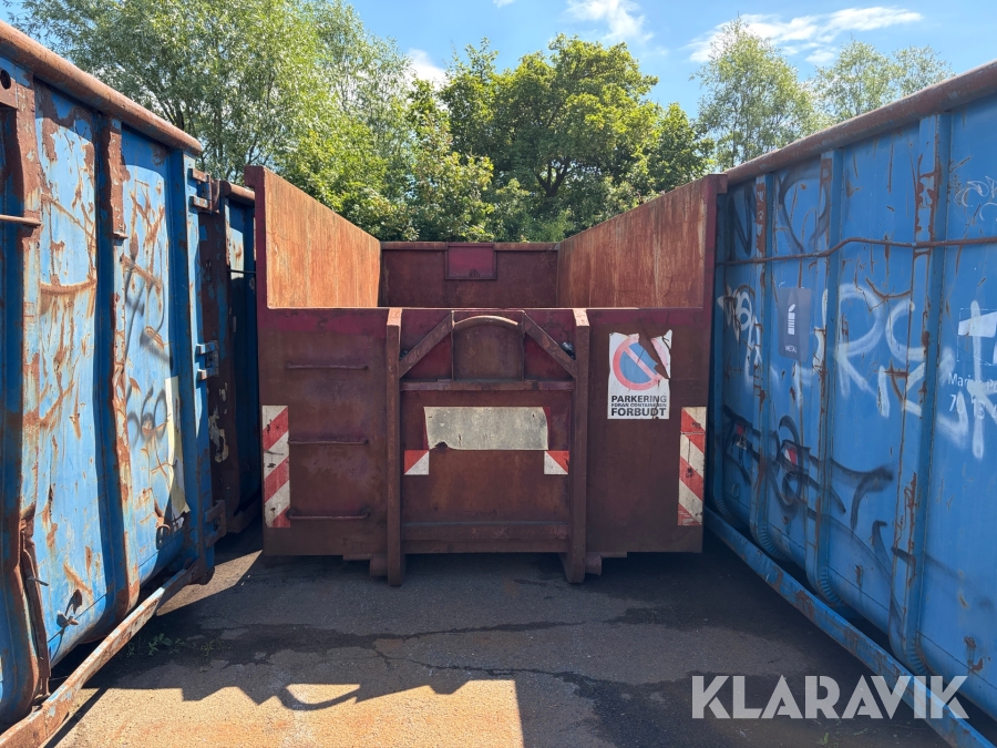 Åben Stålcontainer