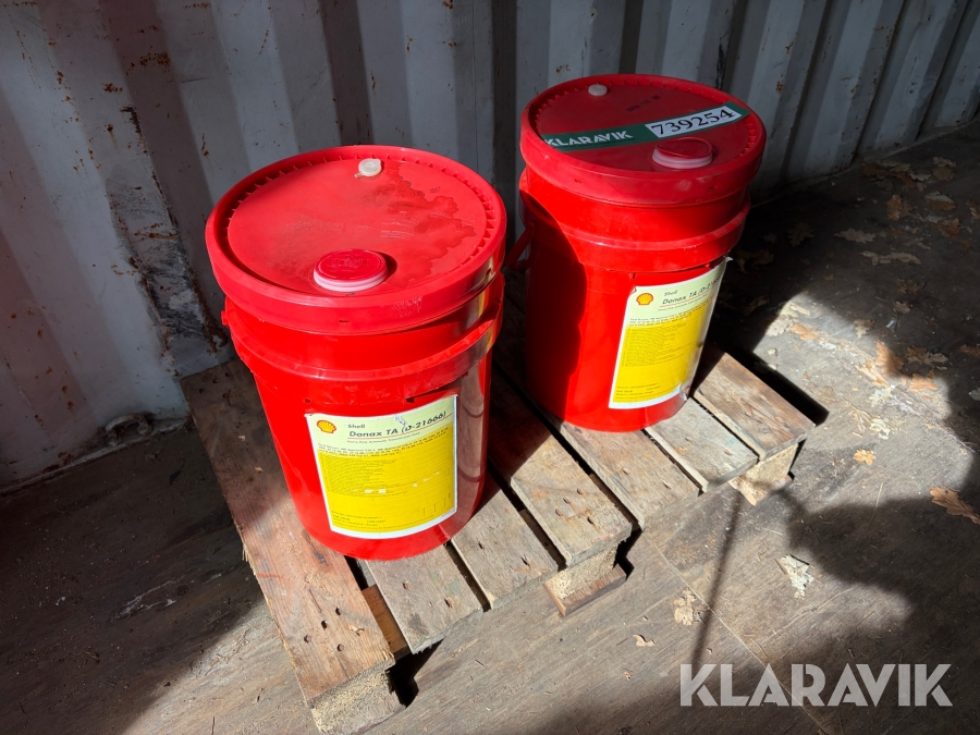 Transmissionsolie Shell Donax TA (D-21666) 2 styk