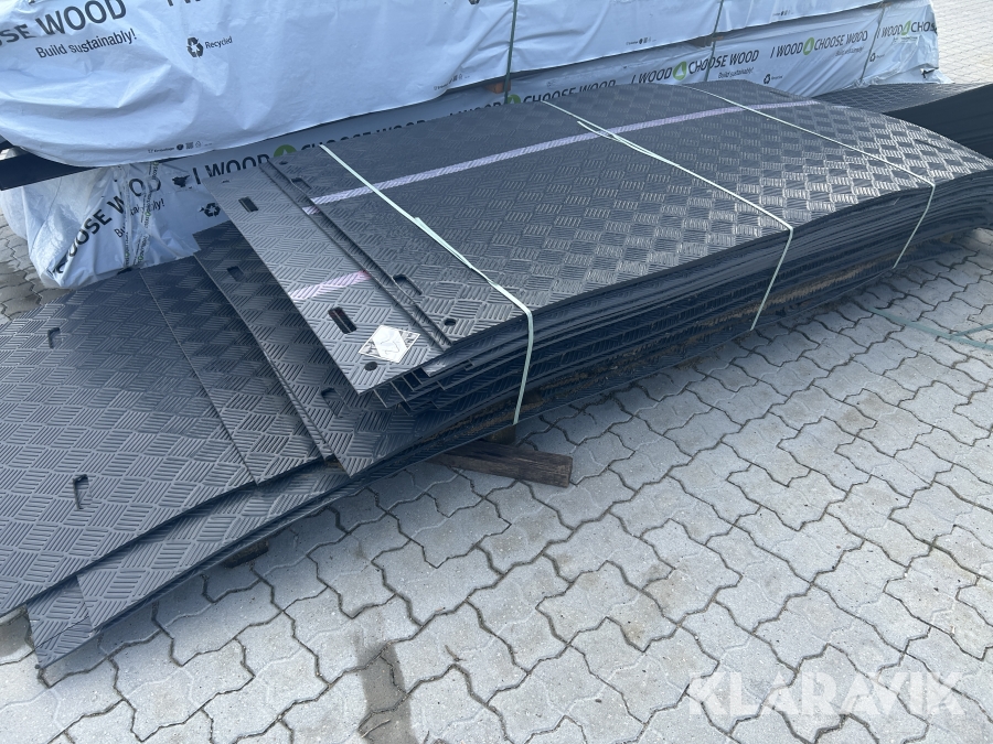 Køreplader 2,5 meter – 32 styk, 2. sortering