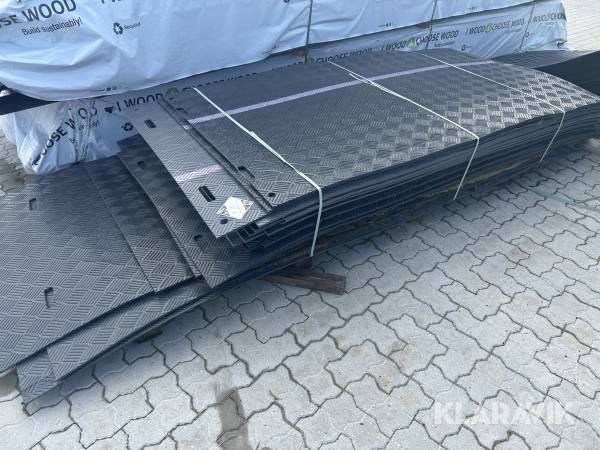 Køreplader 2,5 meter – 32 styk, 2. sortering