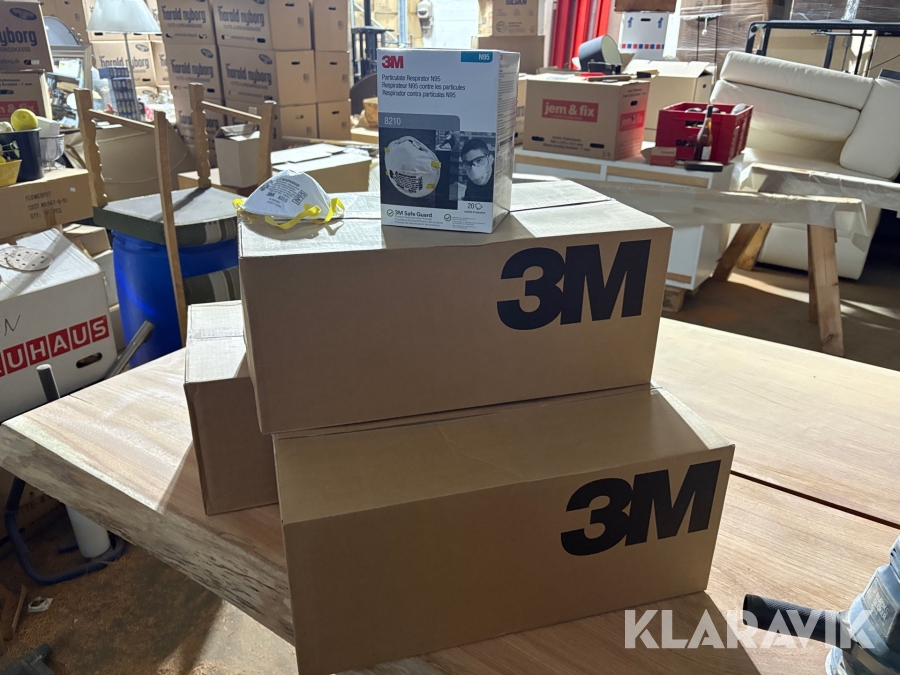 Støvmasker 3M N95 480 styk