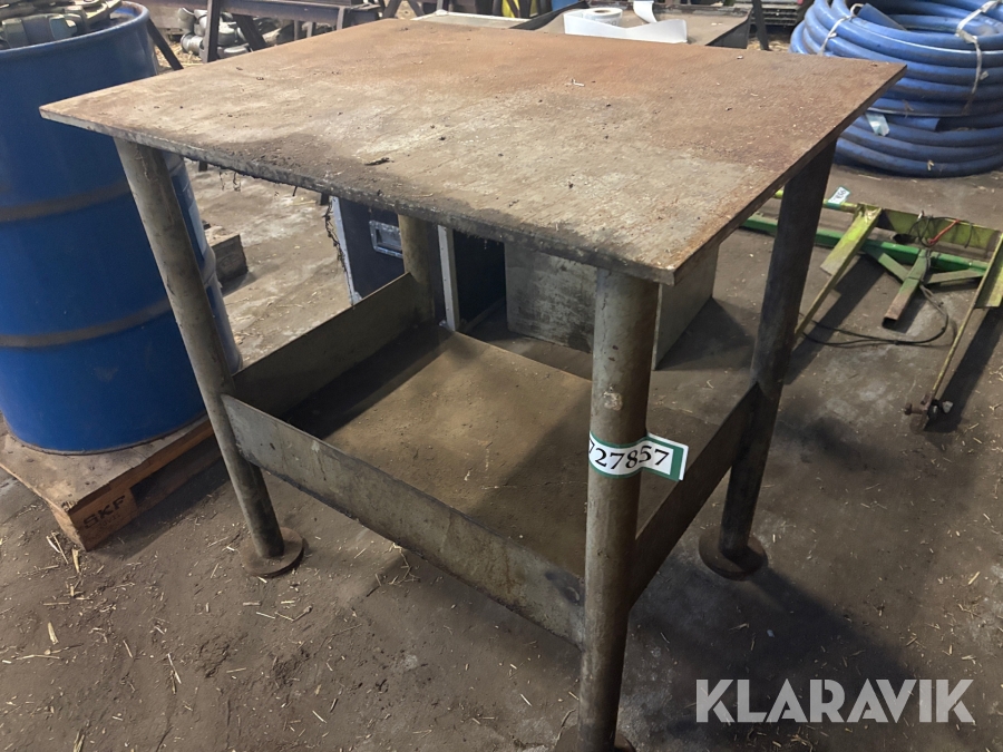 Lot: arbejdsbord og diverse