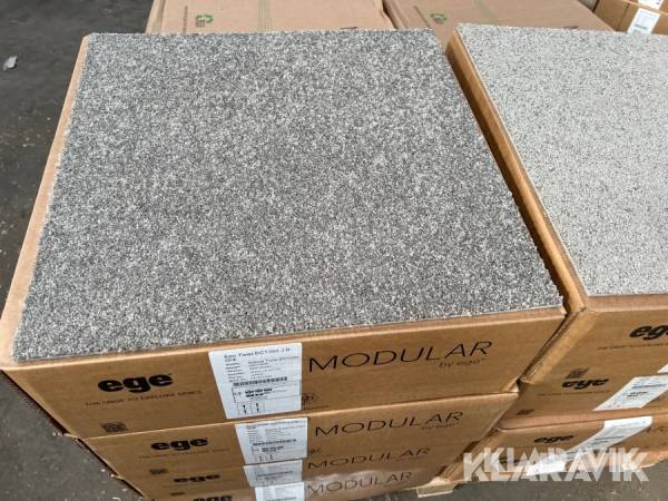 Tæppefliser Ege 53,9 m2